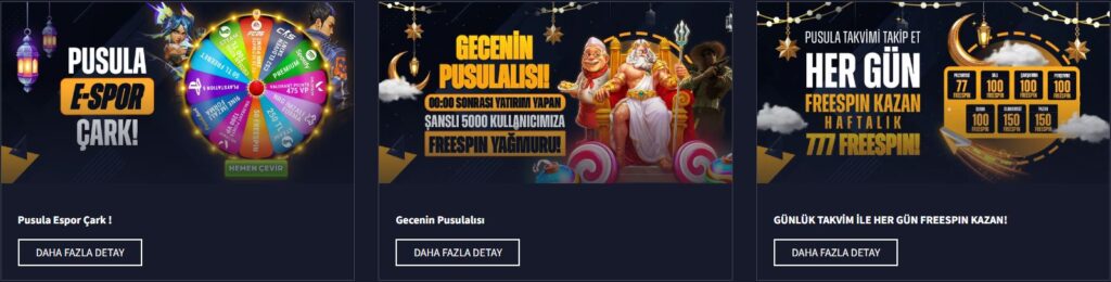 pusulabet bonusları