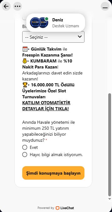 pusulabet canlı destek